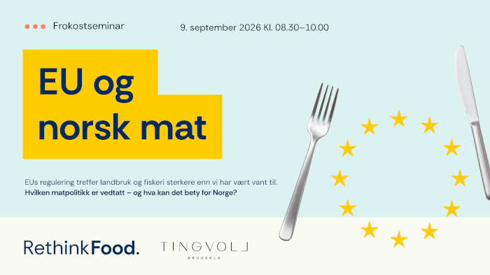 Frokostseminar: EU og norsk mat