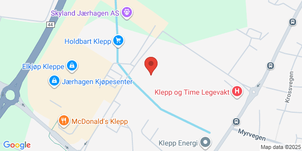 Map displaying event location