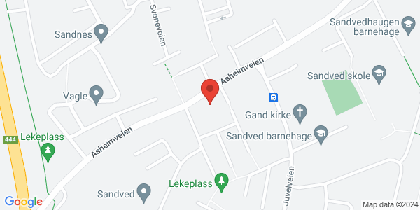 Map displaying event location