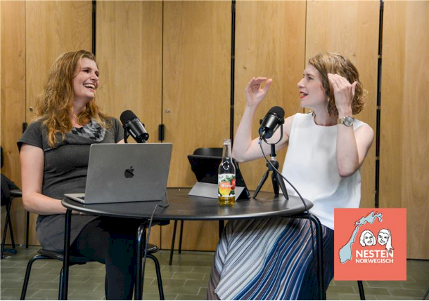 Live Podcast mit Nesten Norwegisch