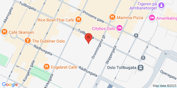 Map displaying event location