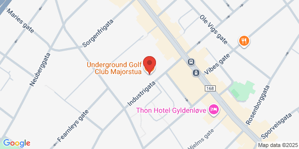 Map displaying event location