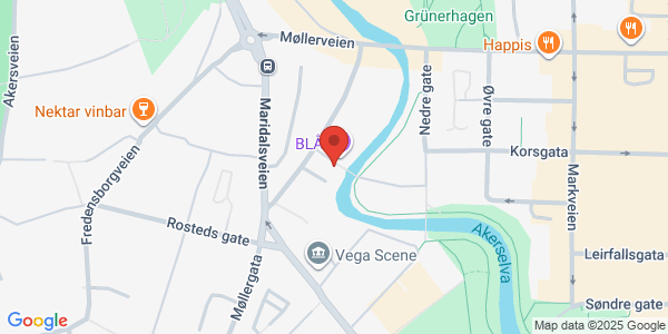 Map displaying event location