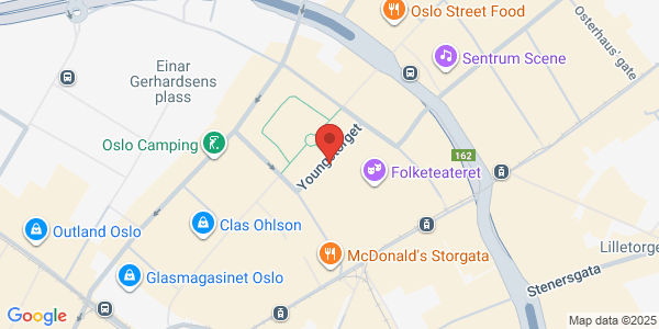 Map displaying event location