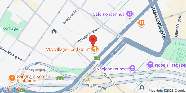 Map displaying event location