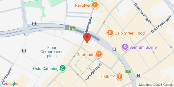 Map displaying event location