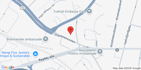 Map displaying event location