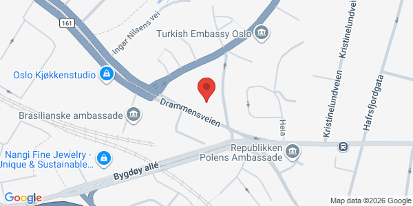 Map displaying event location