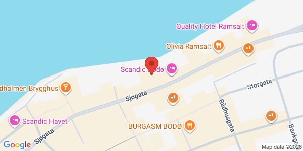 Map displaying event location