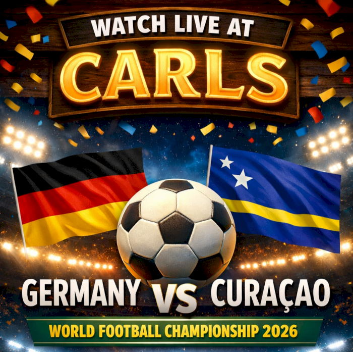 WM‑Auftakt live: Deutschland vs. Curaçao @ Carls