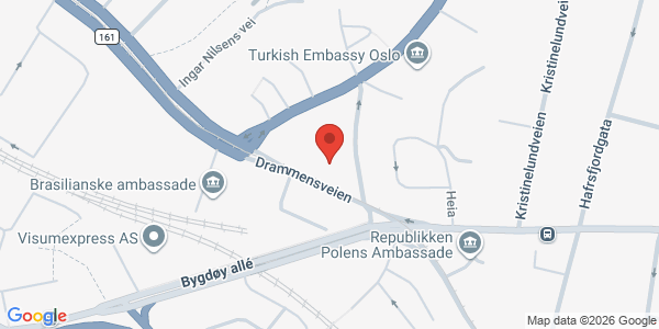 Map displaying event location