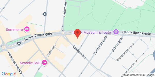 Map displaying event location