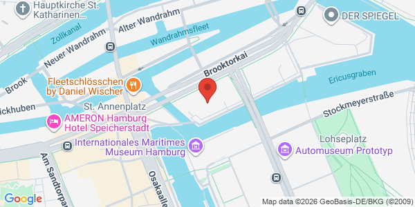 Map displaying event location
