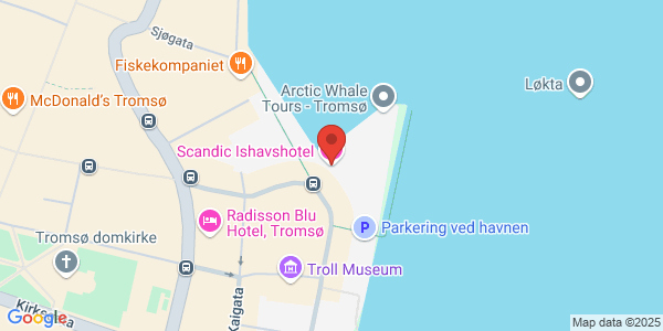 Map displaying event location