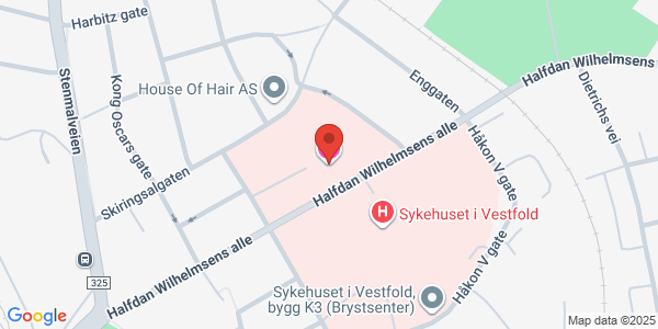 Map displaying event location