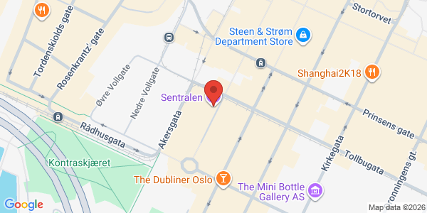 Map displaying event location