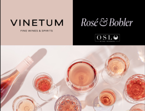 Vinetum og Oslo Wine School invitere deg til en verden av rosé- og musserende vin på Lysaker Brygge!
