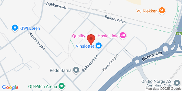 Map displaying event location