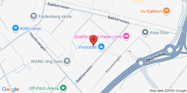 Map displaying event location