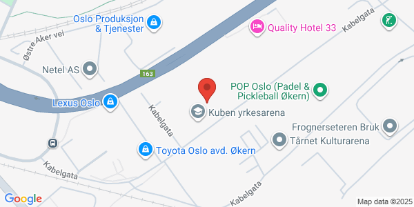 Map displaying event location