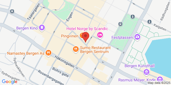 Map displaying event location
