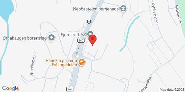 Kart som viser hvor arrangementet foregår