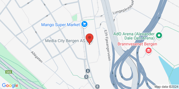 Map displaying event location