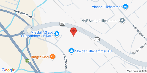 Map displaying event location