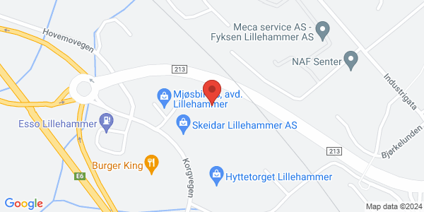 Map displaying event location