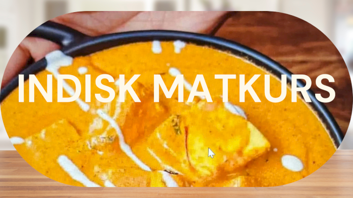 Indisk matkurs; Shahi Paneer