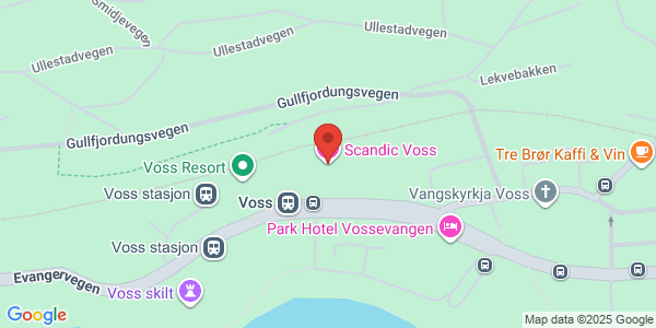 Map displaying event location