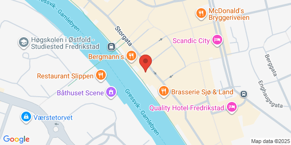 Map displaying event location