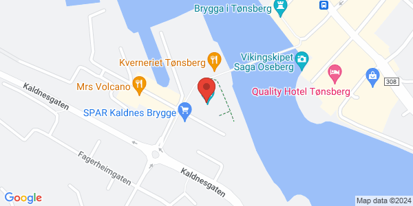 Map displaying event location