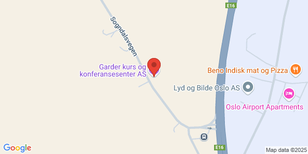 Map displaying event location