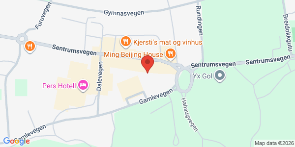 Map displaying event location