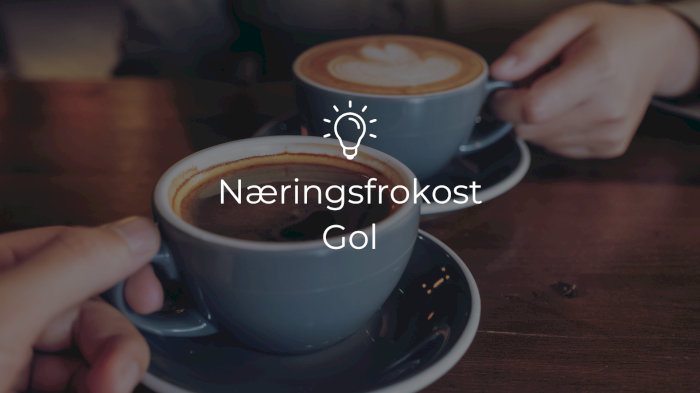 Næringsfrokost Gol 3.september