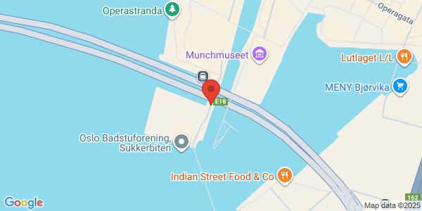Map displaying event location