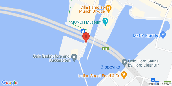 Map displaying event location