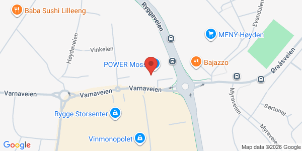Map displaying event location