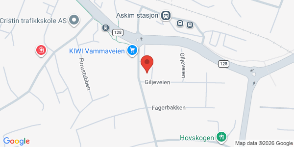 Kart som viser hvor arrangementet foregår