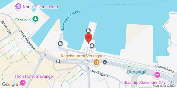 Map displaying event location
