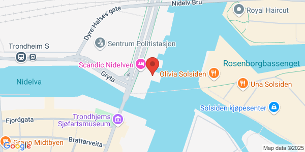 Map displaying event location