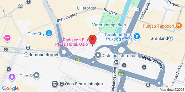 Map displaying event location