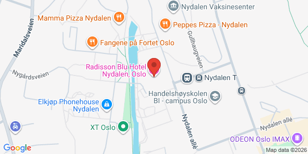 Map displaying event location