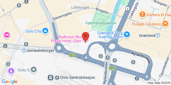 Map displaying event location