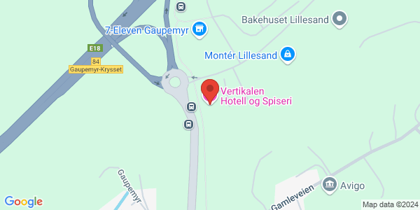 Map displaying event location