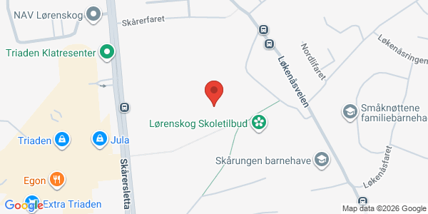 Map displaying event location