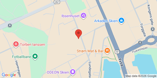 Map displaying event location