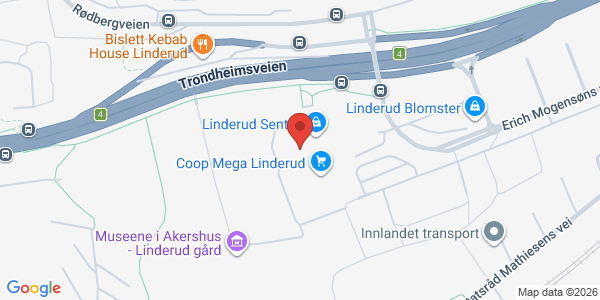 Map displaying event location