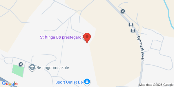 Kart som viser hvor arrangementet foregår
